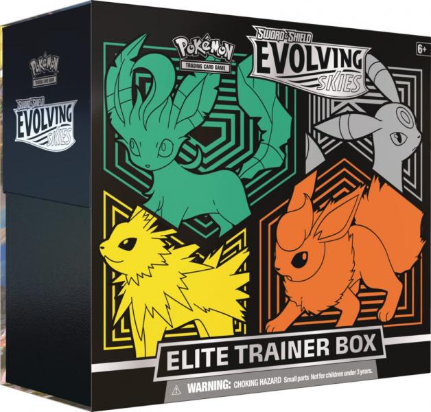 Pokemon Evolving Skies/ Drachenwandel Top Trainer Box 1 DE